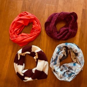 Infinity scarf bundle